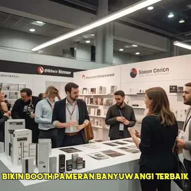 bikin booth pameran banyuwangi terbaik